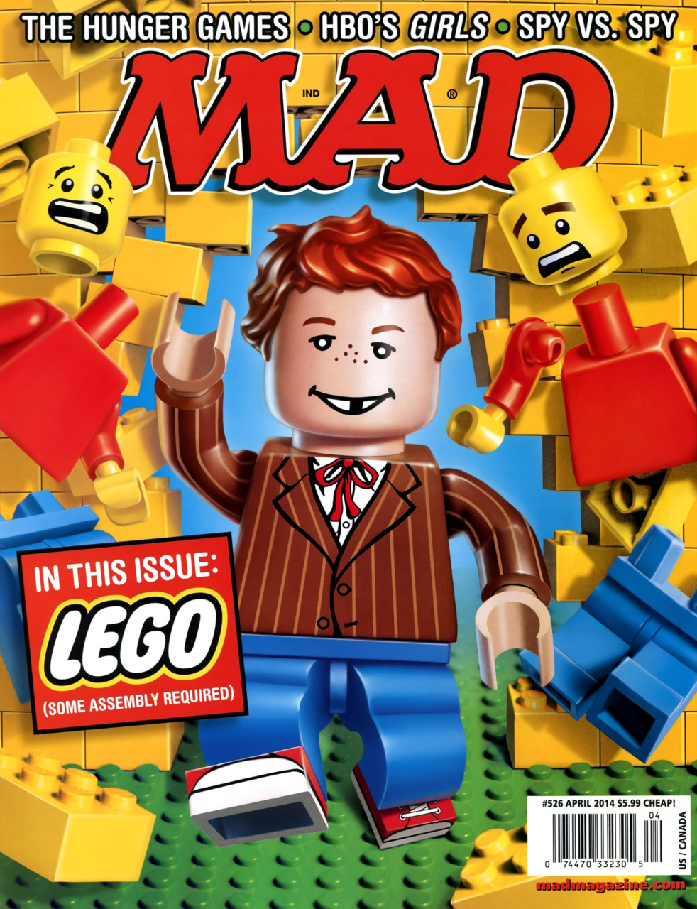 Mad #526 cover