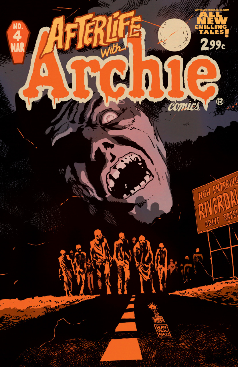 Afterlife with Archie #4 cover