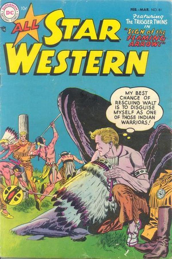 All Star Western #81 cover