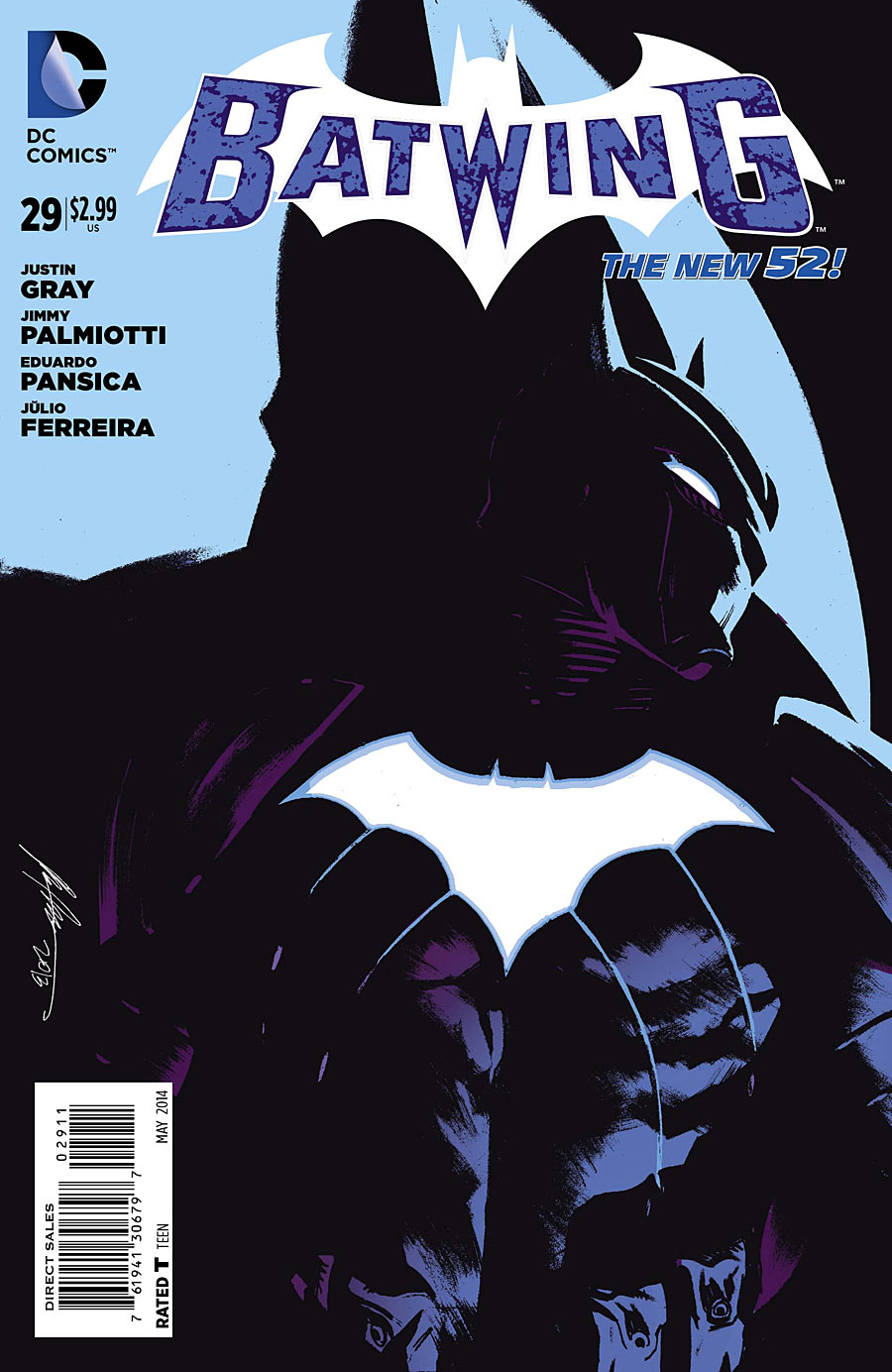Batwing #29 cover