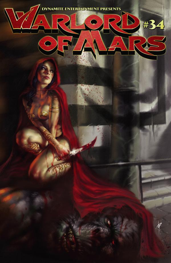 Warlord of Mars #34 cover