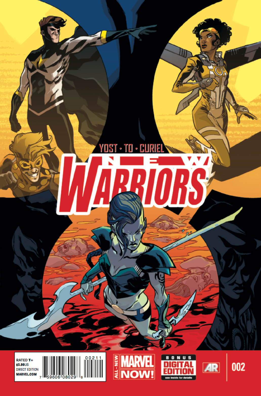 New Warriors #2 cover