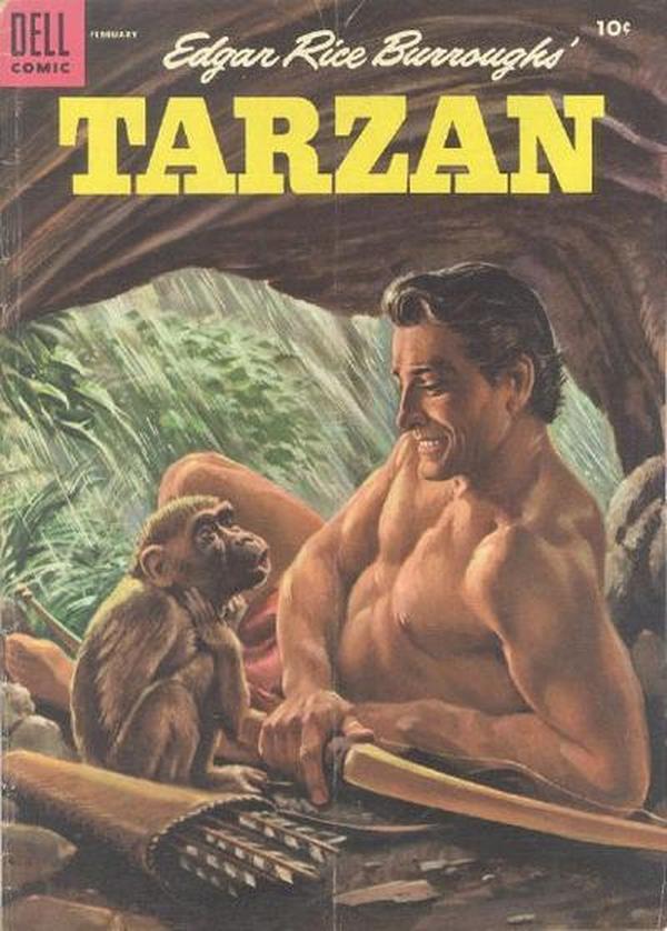 Edgar Rice Burroughs' Tarzan #65 cover