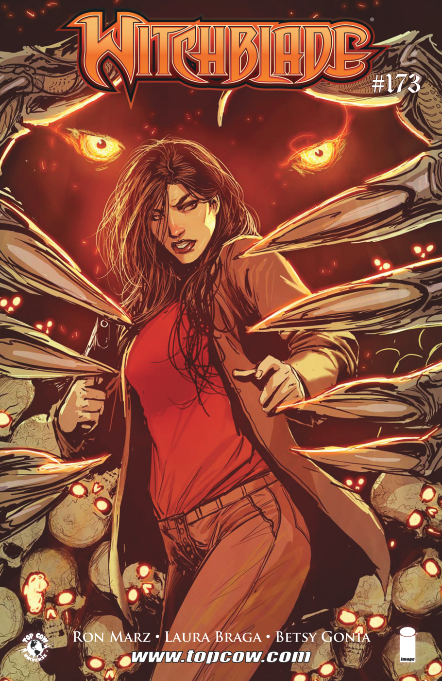 Witchblade #173 cover