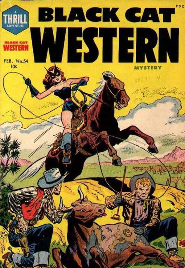 Black Cat Comics #54 cover