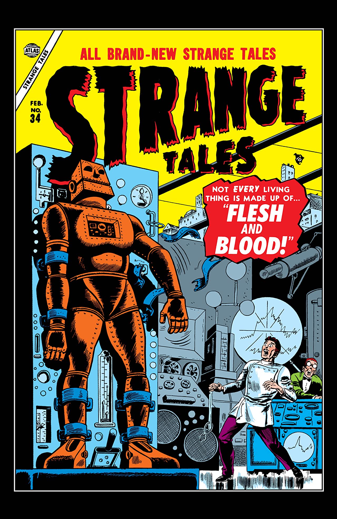 Strange Tales #34 cover