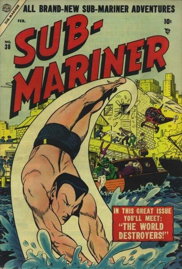Sub-Mariner #38 cover