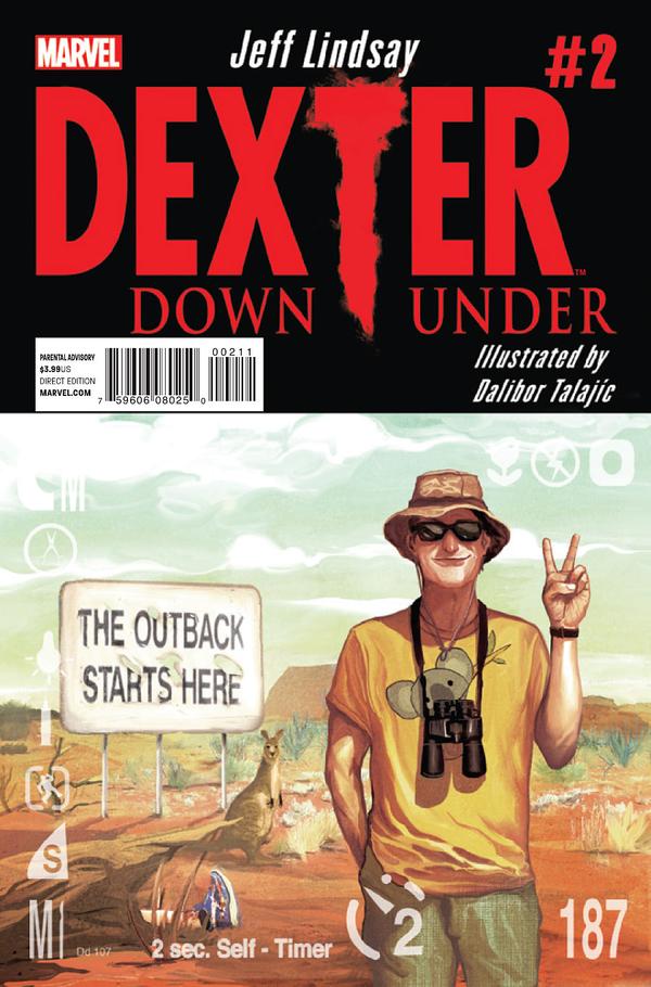 Dexter Down Under #2 cover