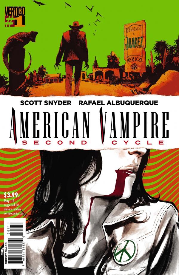 American Vampire: Second Cycle #1 cover