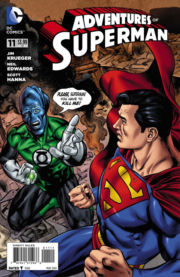 Adventures of Superman #11 cover