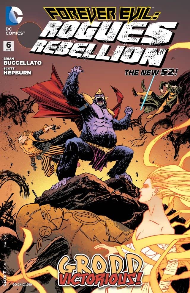 Forever Evil: Rogues Rebellion #6 cover