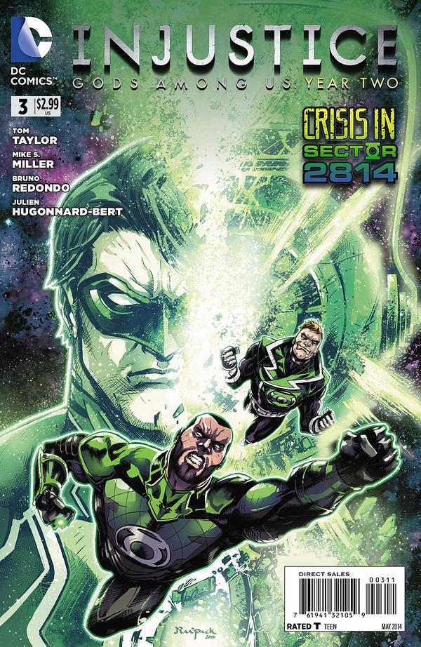 Injustice: Gods among Us Year Two #3 cover