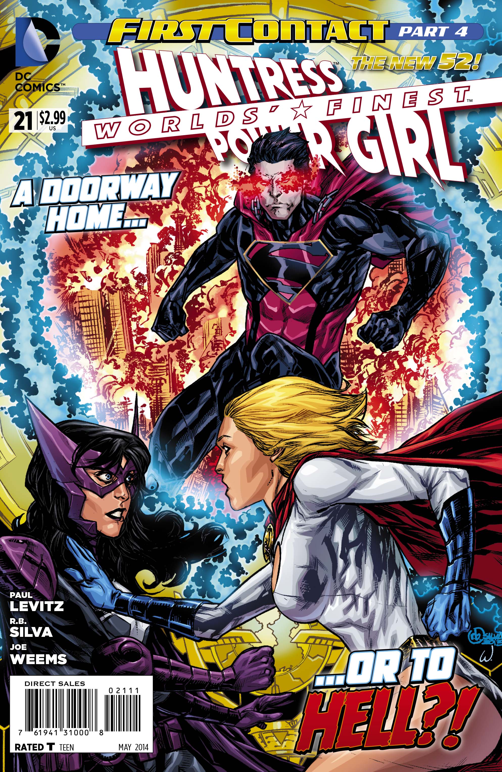 Worlds' Finest #21 cover