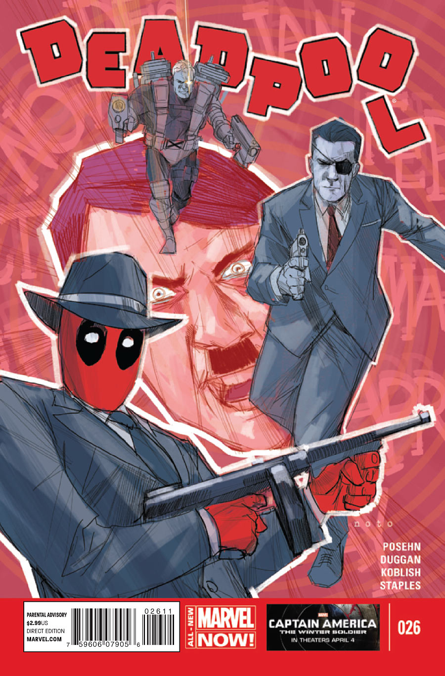 Deadpool #26 cover