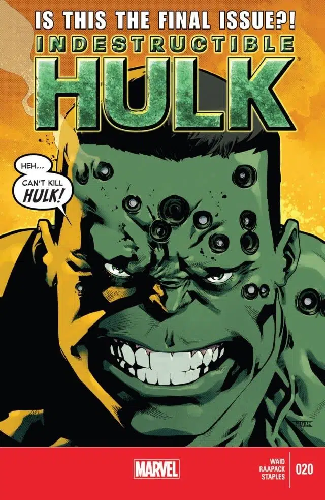 Indestructible Hulk #20 cover