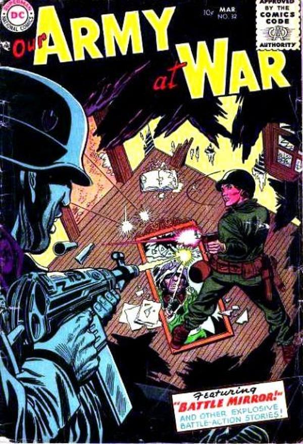 Our Army at War #32 cover