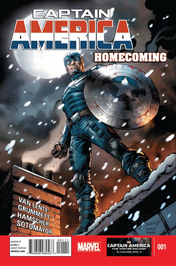 Captain America: Homecoming #1 cover