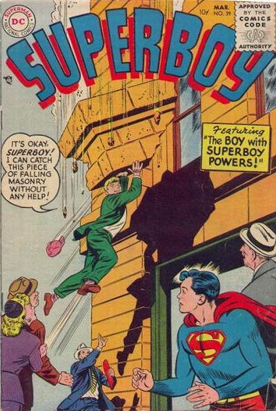 Superboy #39 cover