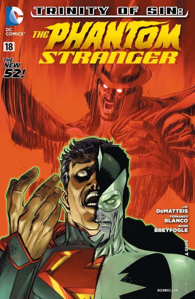 Trinity of Sin: The Phantom Stranger #18 cover
