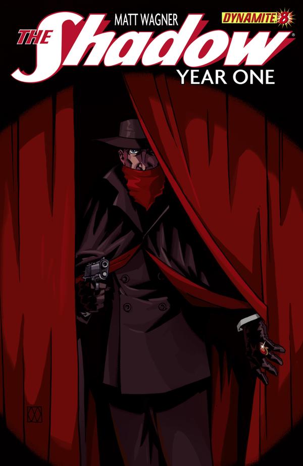The Shadow: Year One #8 cover