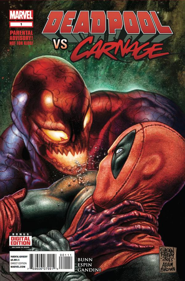 Deadpool vs. Carnage #1 cover
