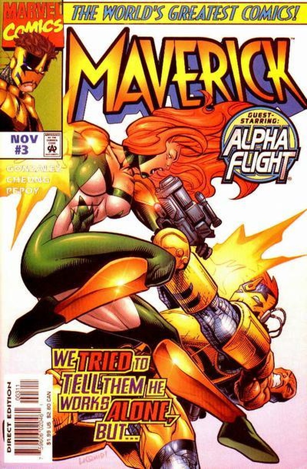 Maverick #3 cover