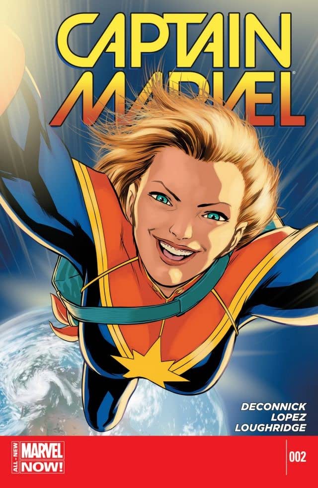 Captain Marvel #2 cover