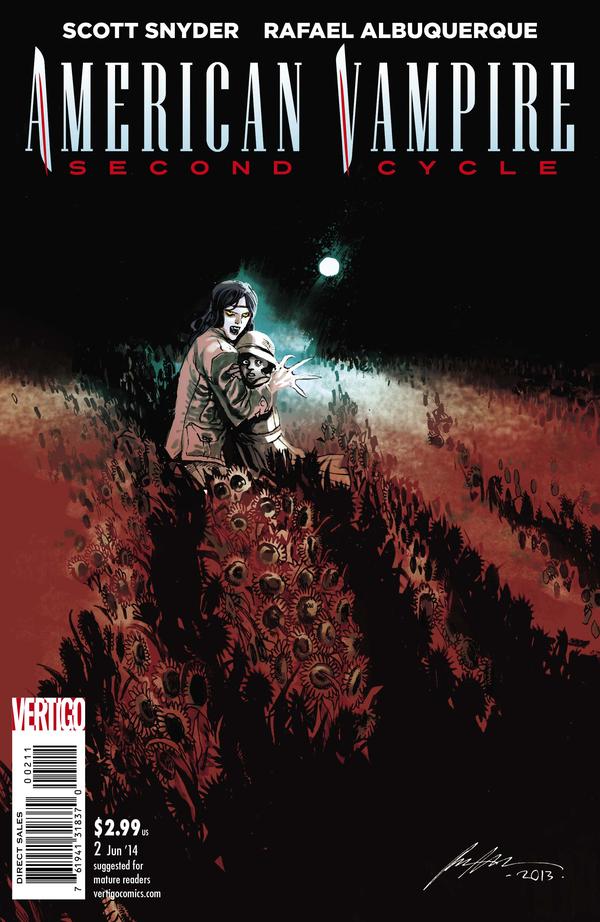 American Vampire: Second Cycle #2 cover