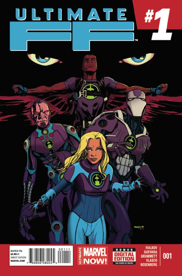 Ultimate FF #1 cover