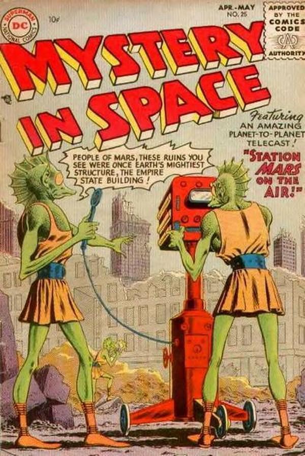 Mystery in Space #25 cover