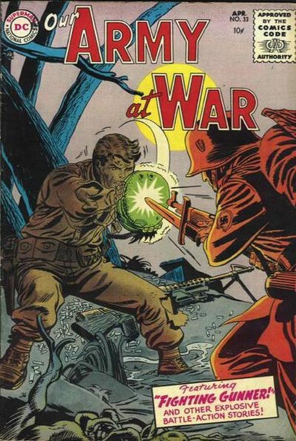 Our Army at War #33 cover