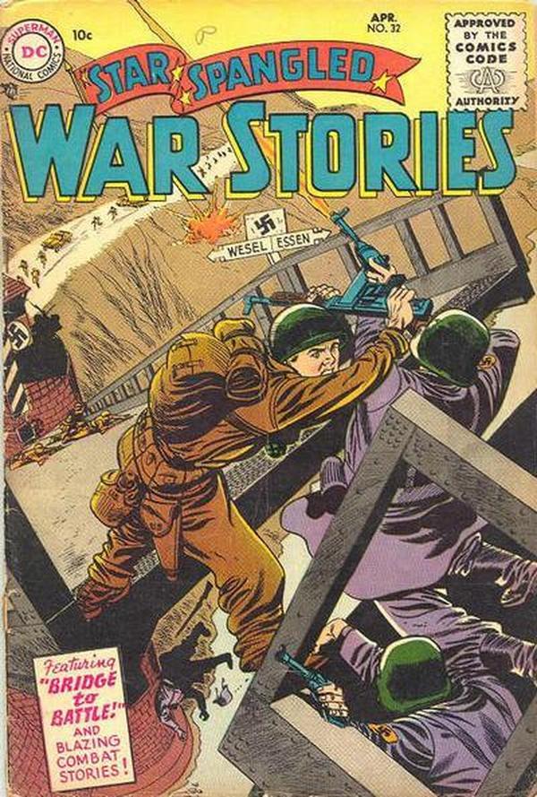 Star Spangled War Stories #32 cover