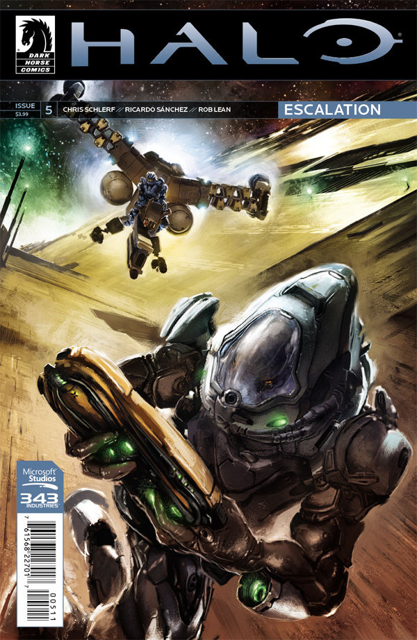 Halo: Escalation #5 cover