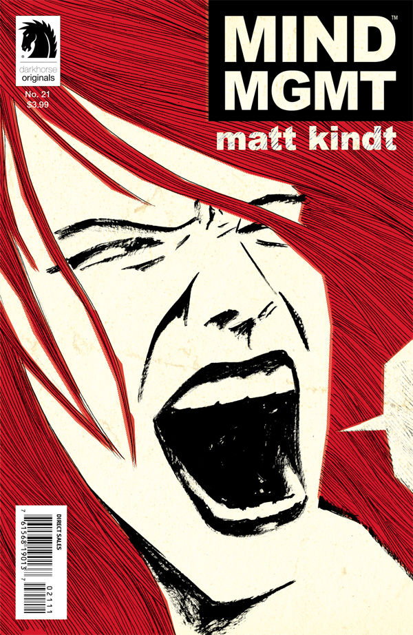 Mind MGMT #21 cover