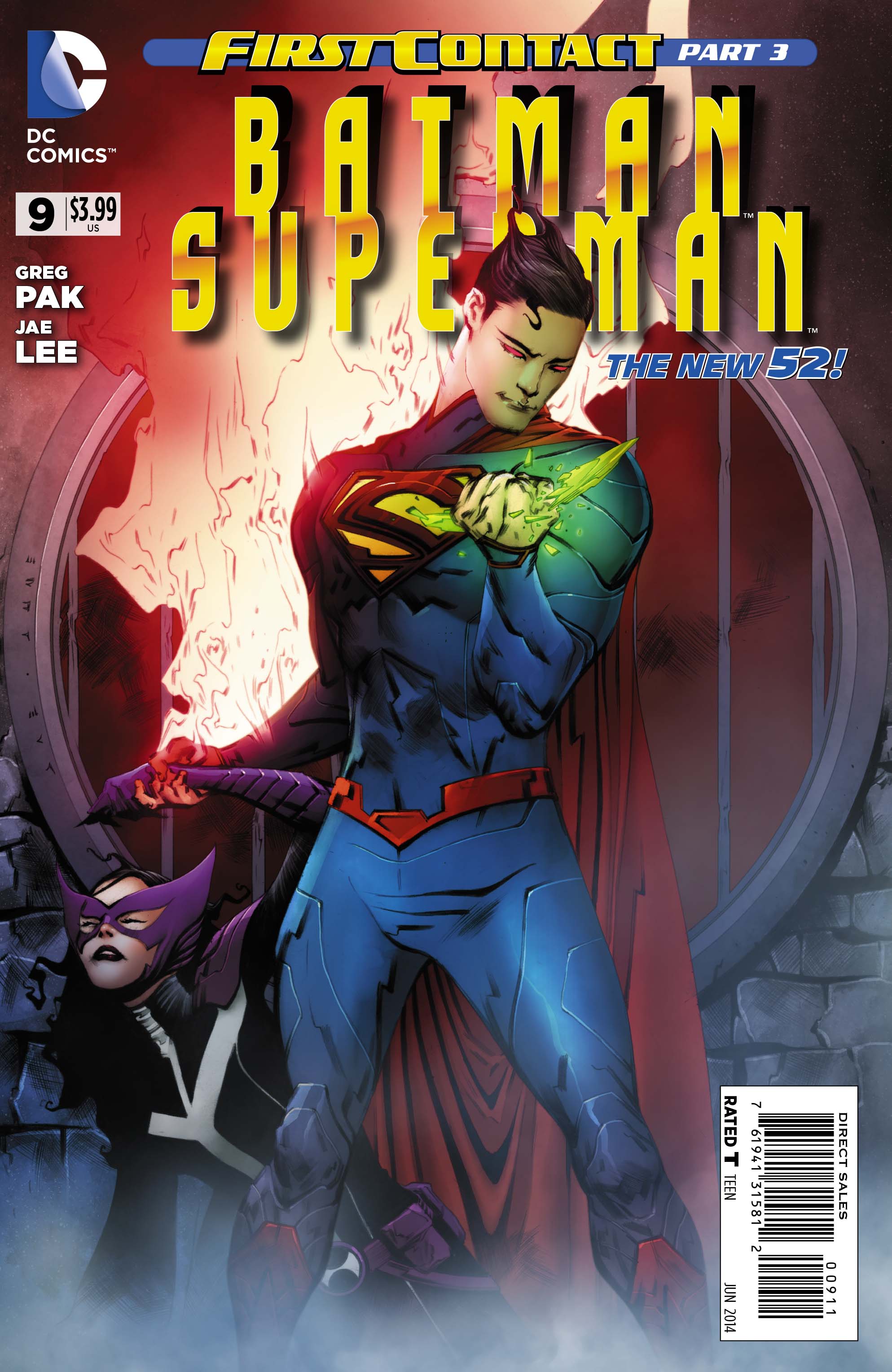 Batman / Superman #9 cover