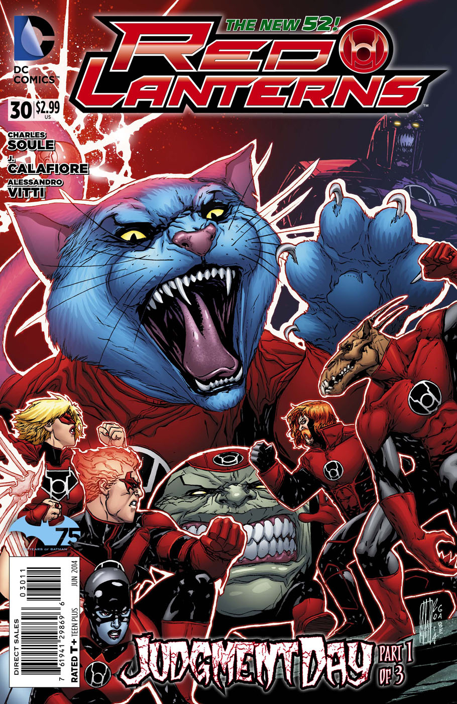 Red Lanterns #30 cover