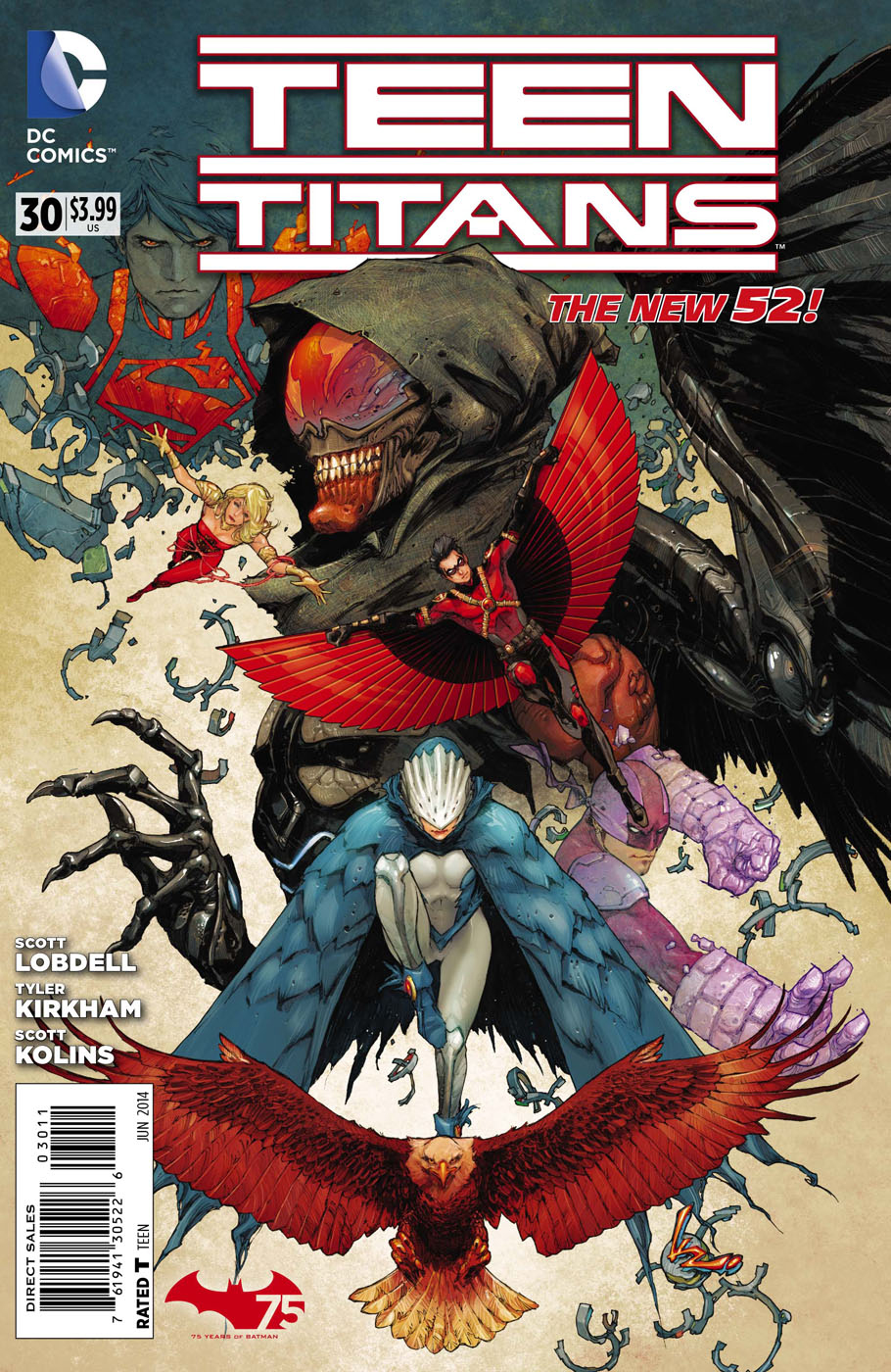 Teen Titans #30 cover