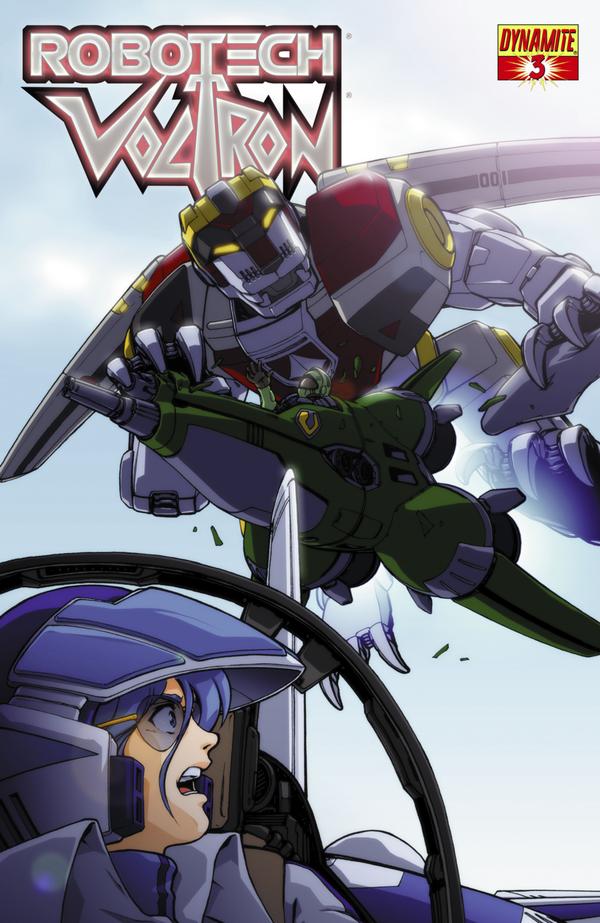 Robotech / Voltron #3 cover