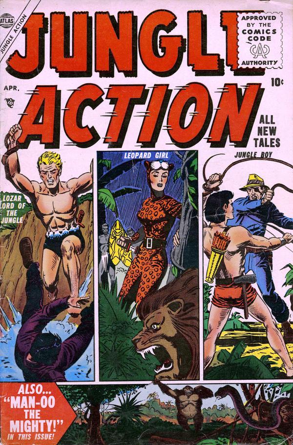 Jungle Action #4 cover