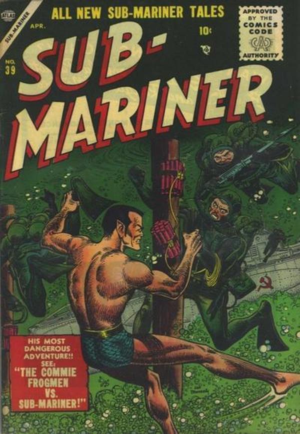 Sub-Mariner #39 cover