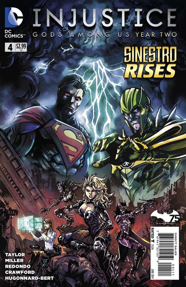 Injustice: Gods among Us Year Two #4 cover