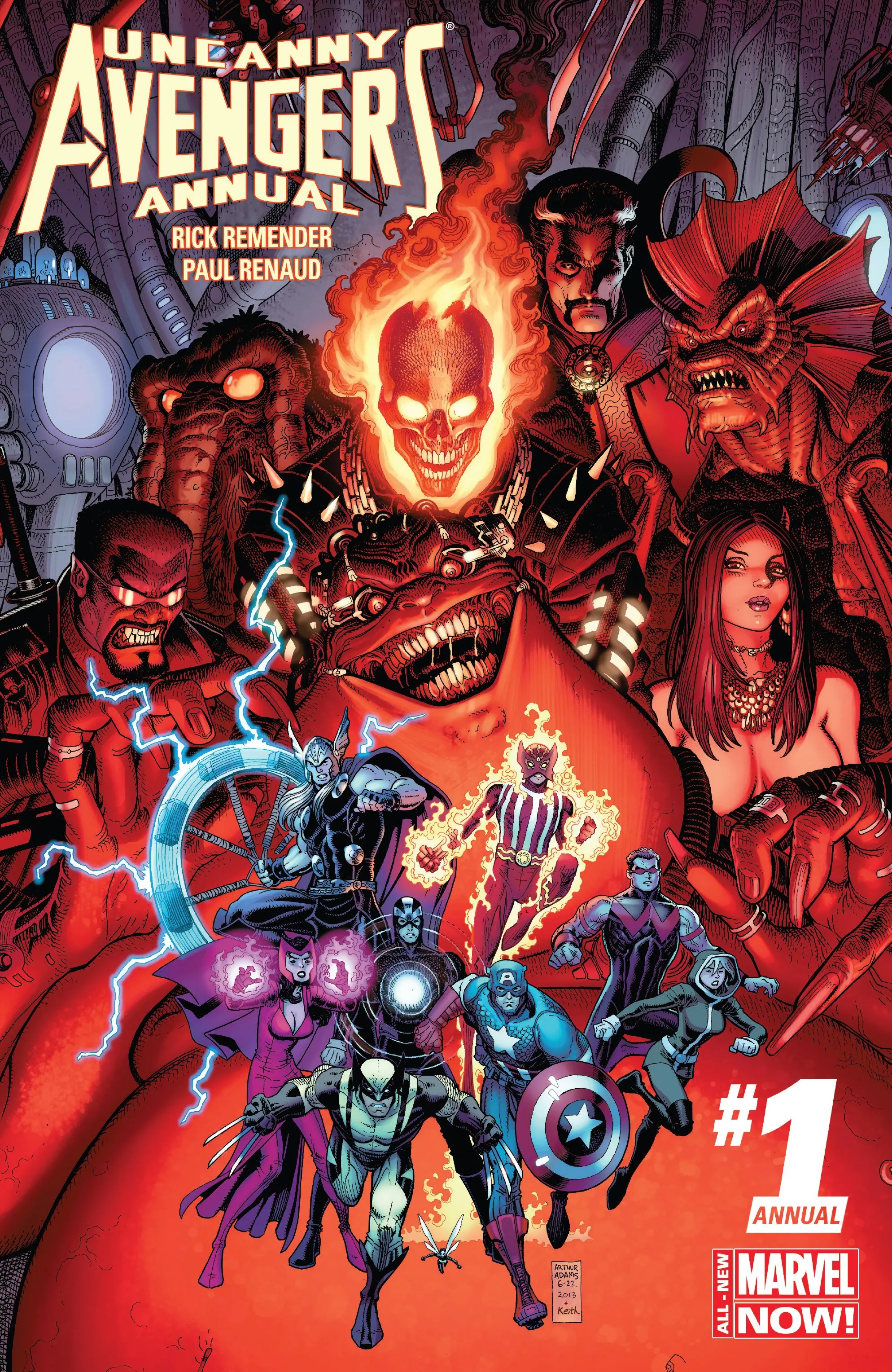 Uncanny Avengers Annual #1 cover