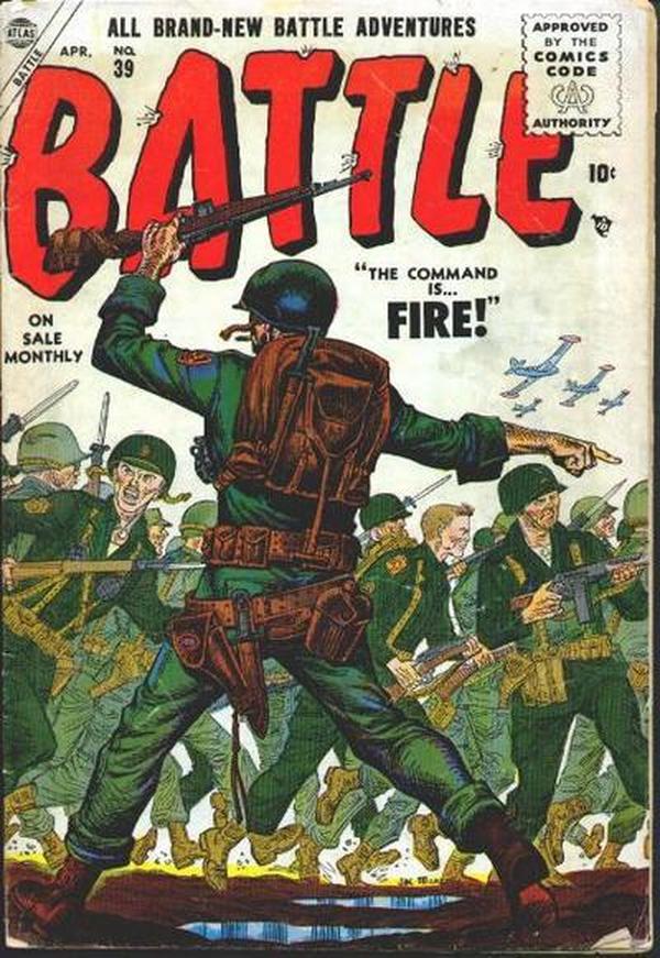 Battle #39 cover