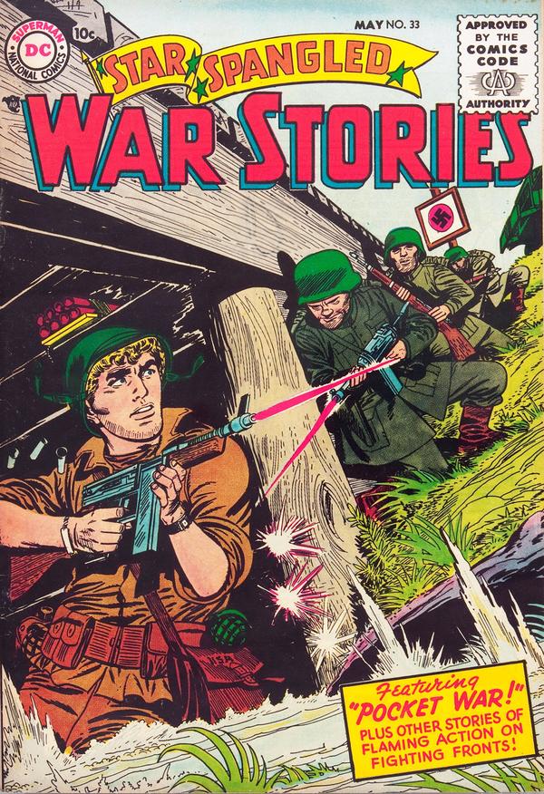 Star Spangled War Stories #33 cover