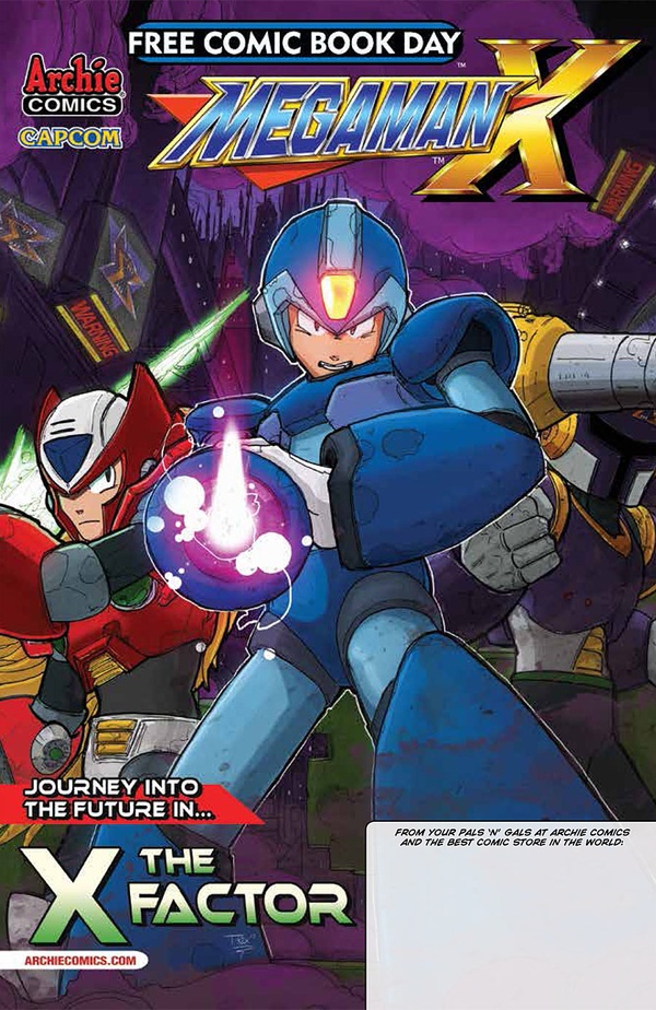 Sonic Comic Origins and Mega Man X, Free Comic Book Day Edition #1