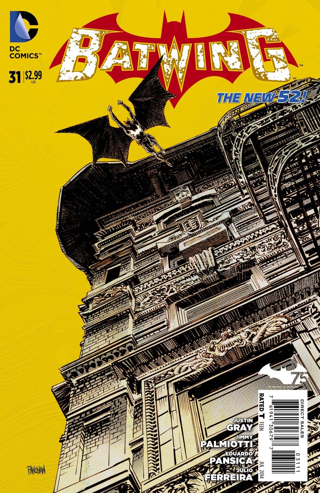 Batwing #31 cover