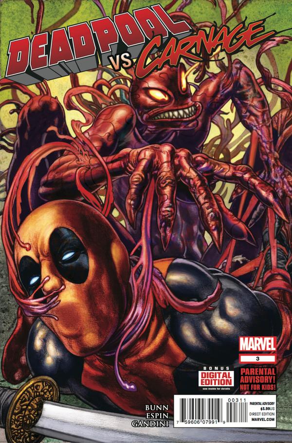 Deadpool vs. Carnage #3 cover