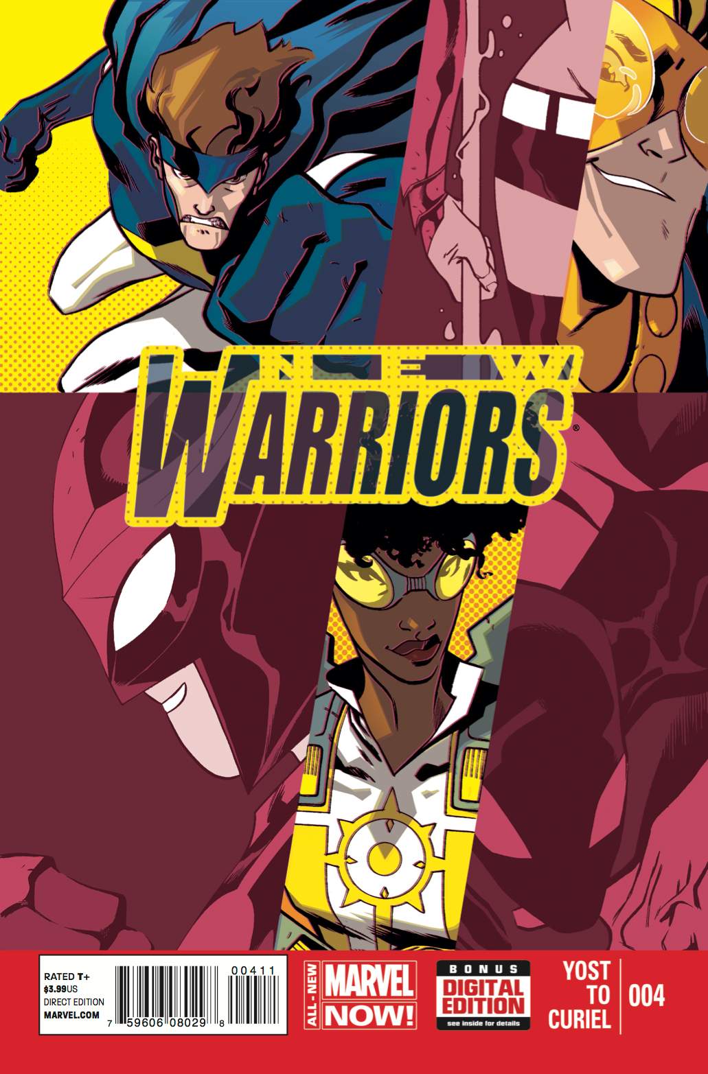New Warriors #4 cover
