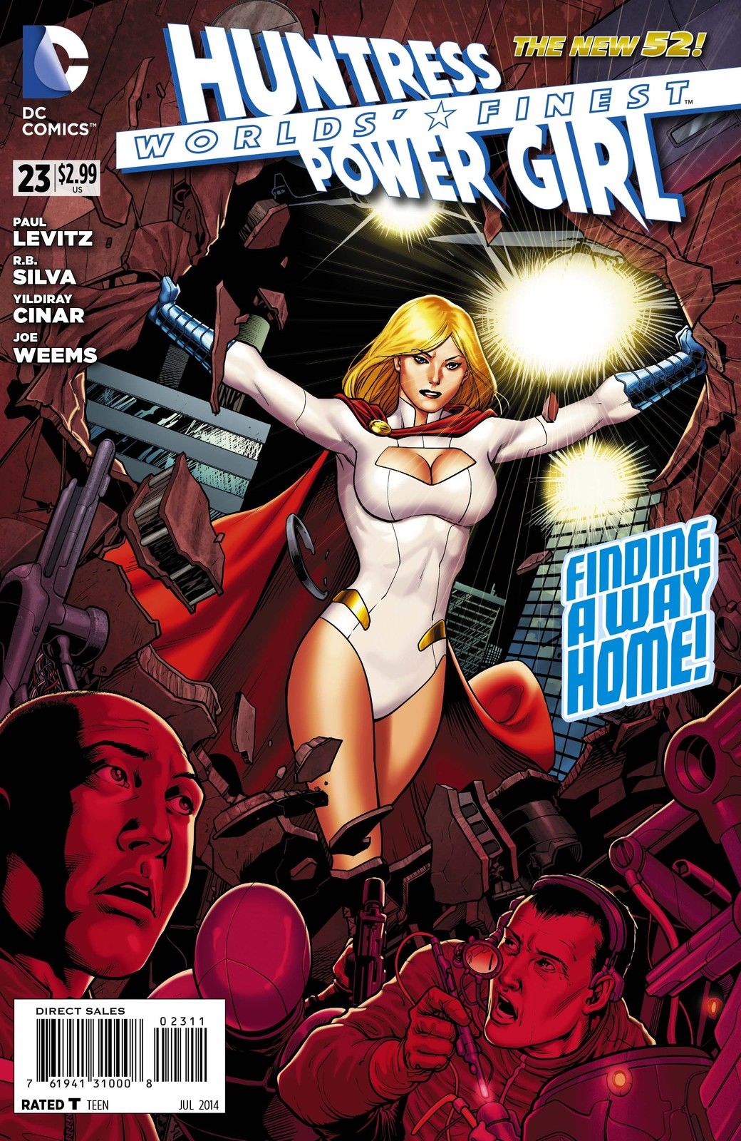 Worlds' Finest #23 cover