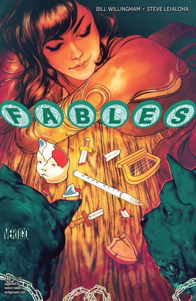 Fables #140 cover
